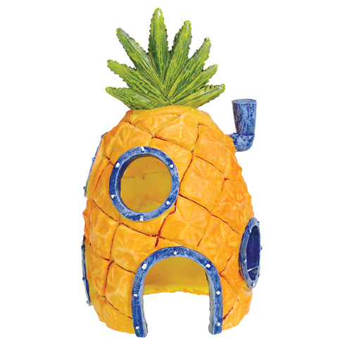 Penn Plax SpongeBob Pineapple Home with Swim-Through Holes