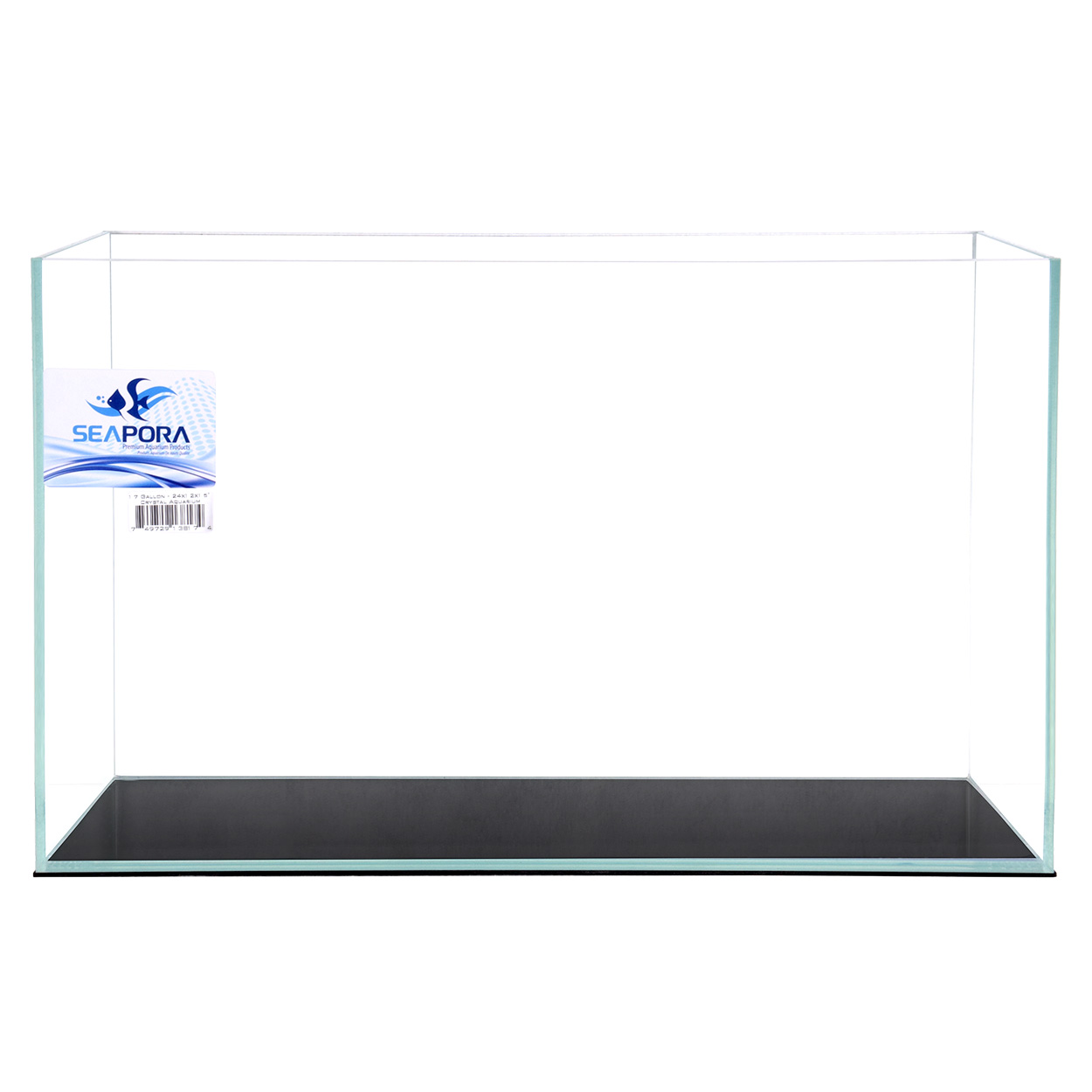 Seapora Crystal Series Aquarium 17GAL