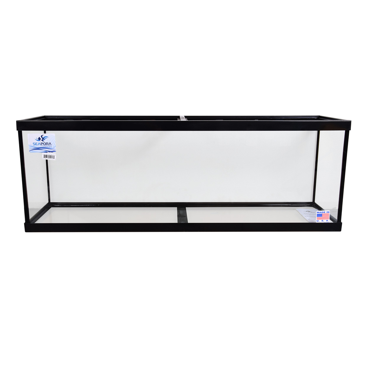 Aquarium Seapora 40GAL 48x13x16h Noir