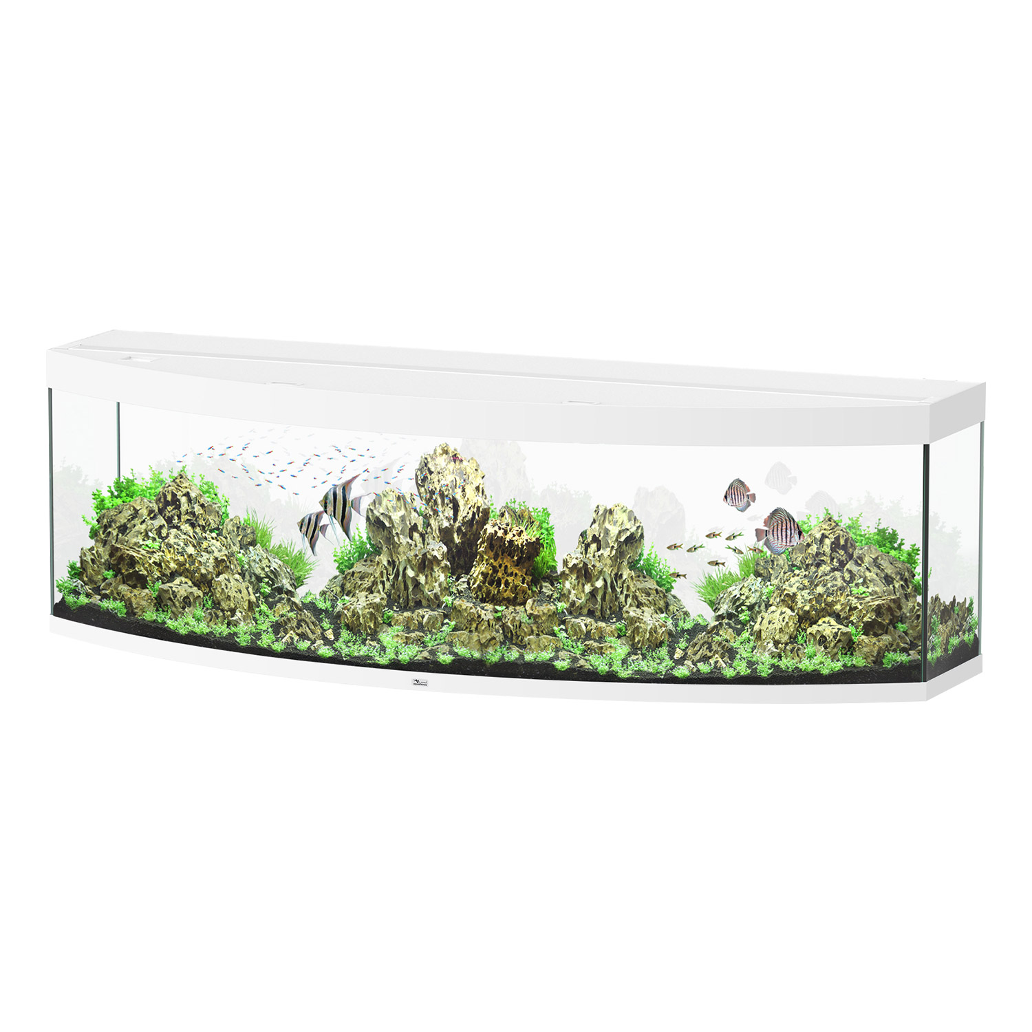 Aquatlantis Sublime 200 Aquarium White - 79x27x24