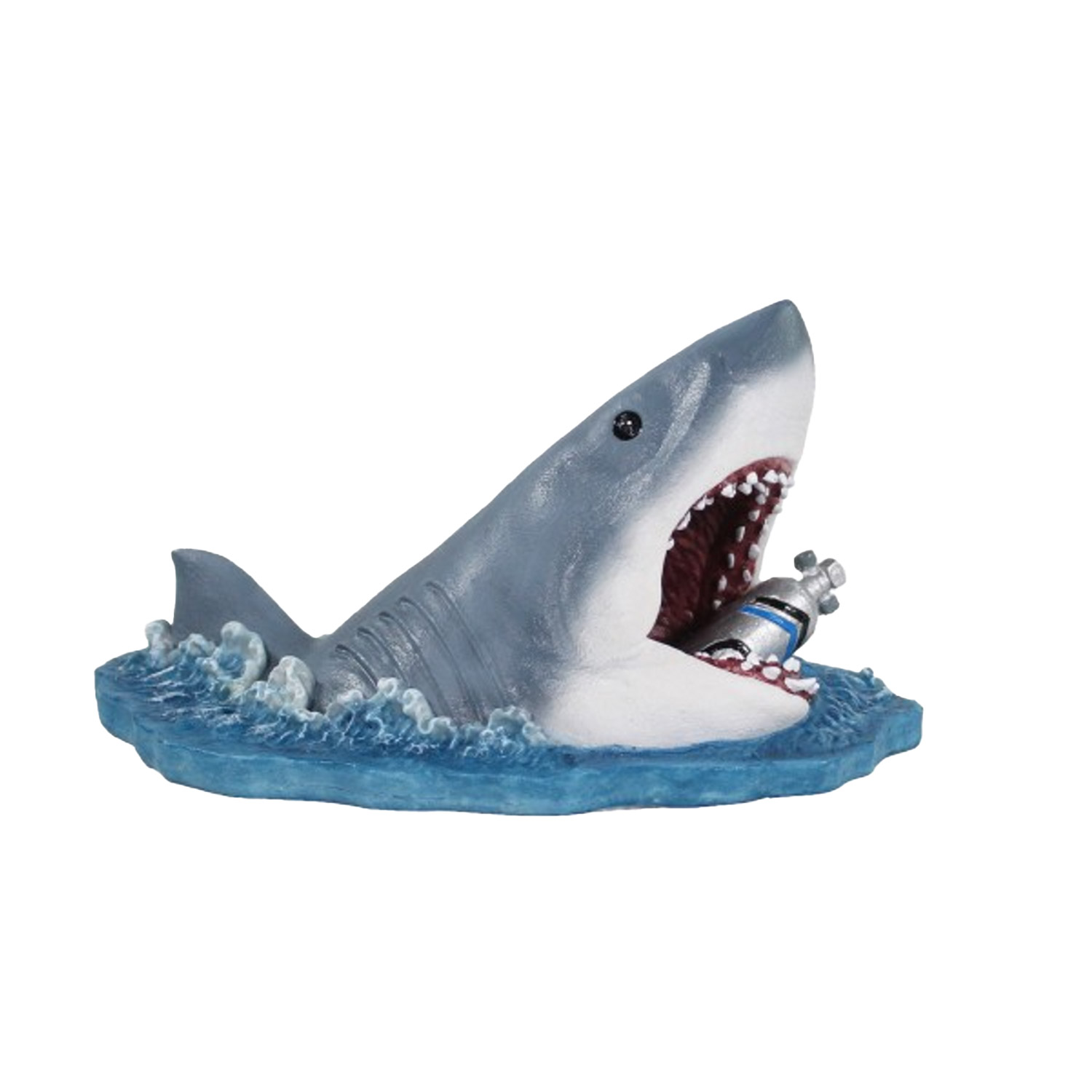Penn Plax JAWS Shark Ornament Air Tank - X-Small