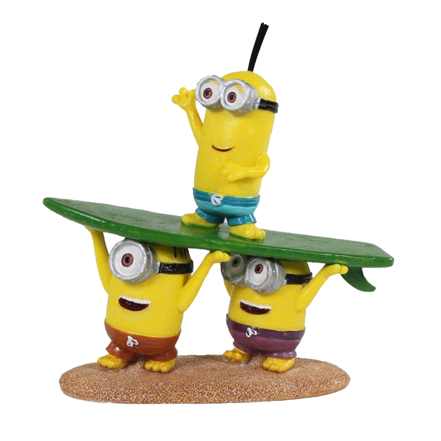 Penn Plax Minions Aquarium Ornament Surfboard