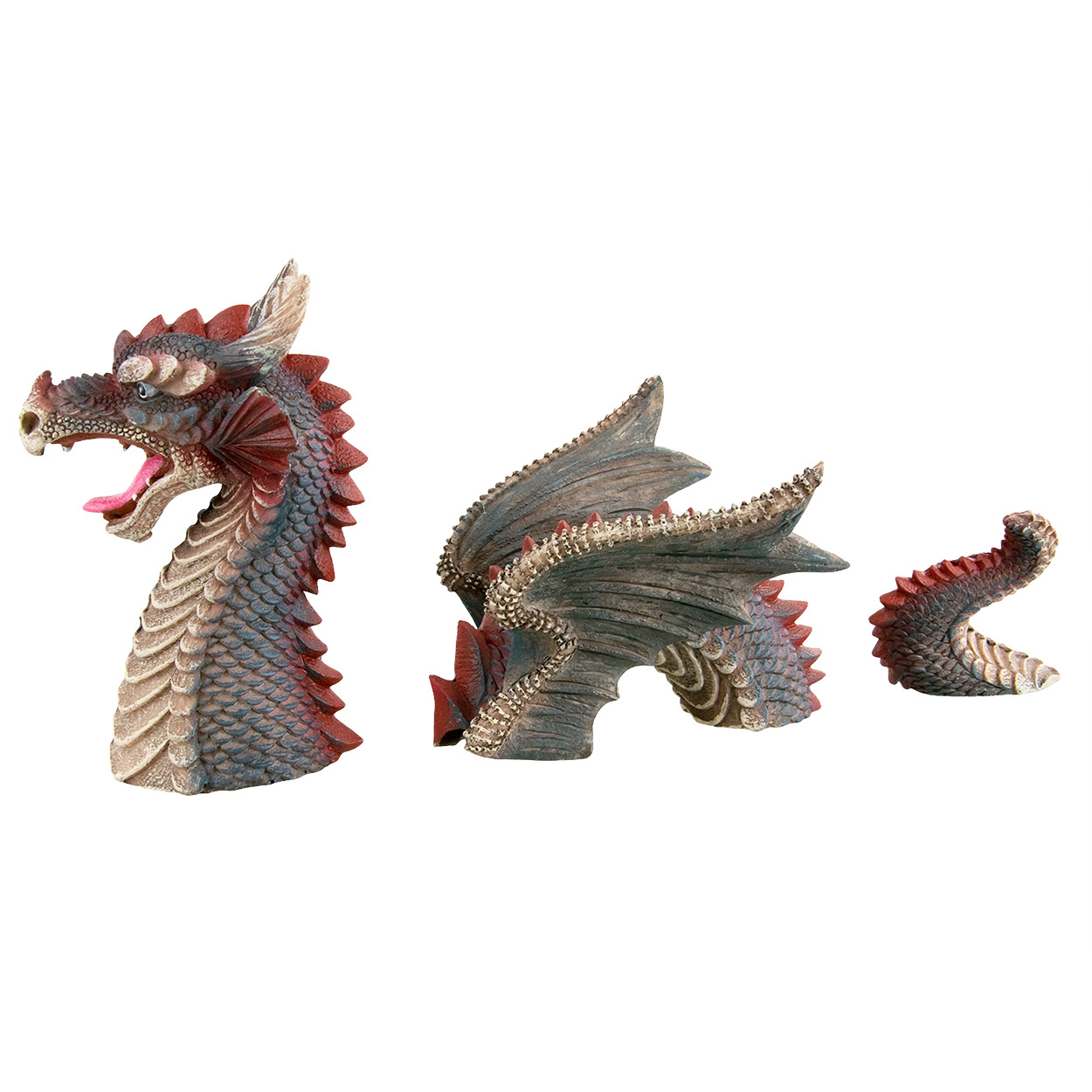 Underwater Treasures Swimming Dragon