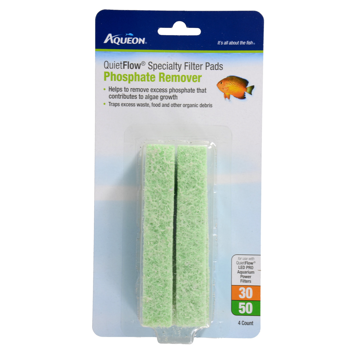 Aqueon Phosphate Spec Pad for QuietFlow 30/50