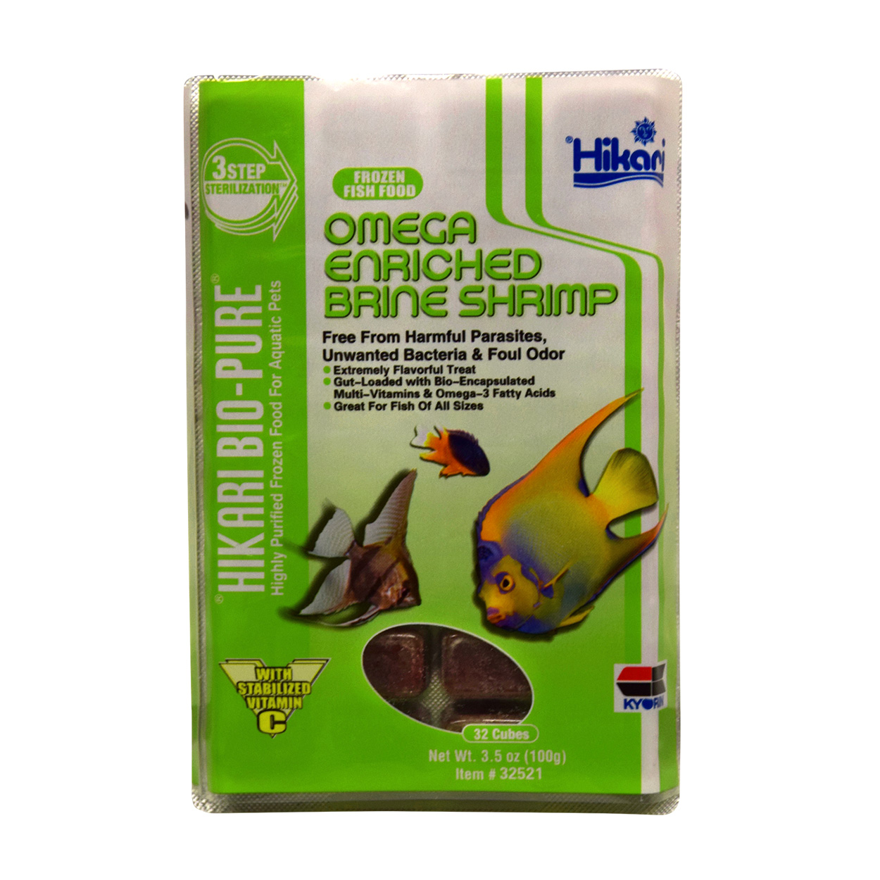 Hikari Frozen Omega Enriched Brine Shrimp