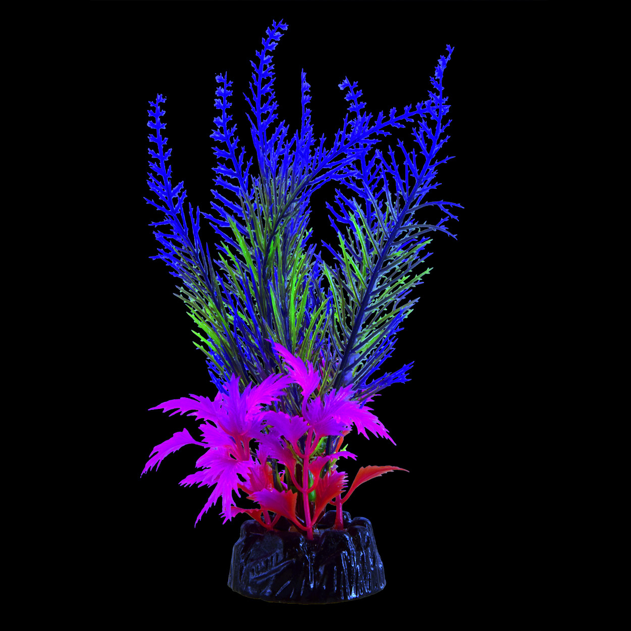 Underwater Treasures Glo Fern - Blue