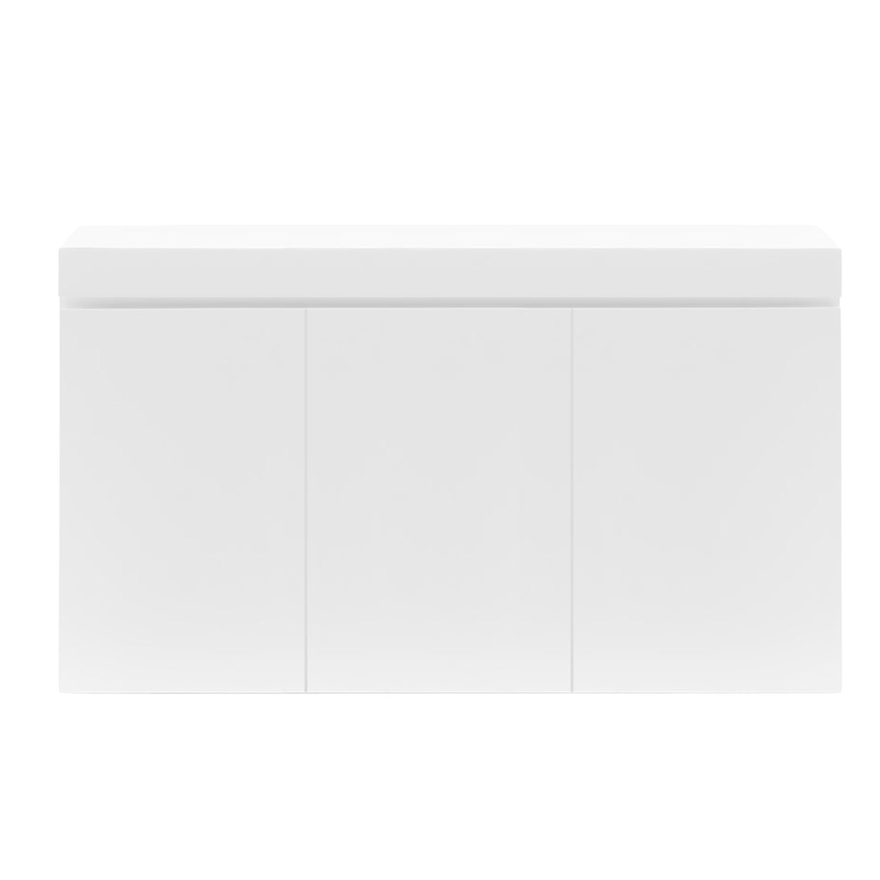UNS Piano White Aquarium Stand 150U - 59x24