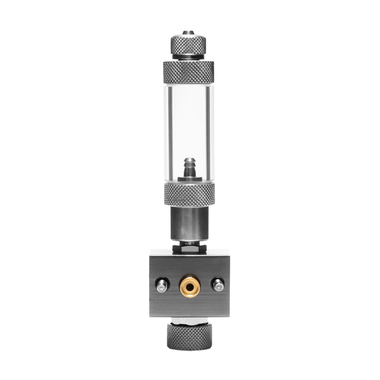UNS Pro CO2 Manifold Block with Bubble Counter