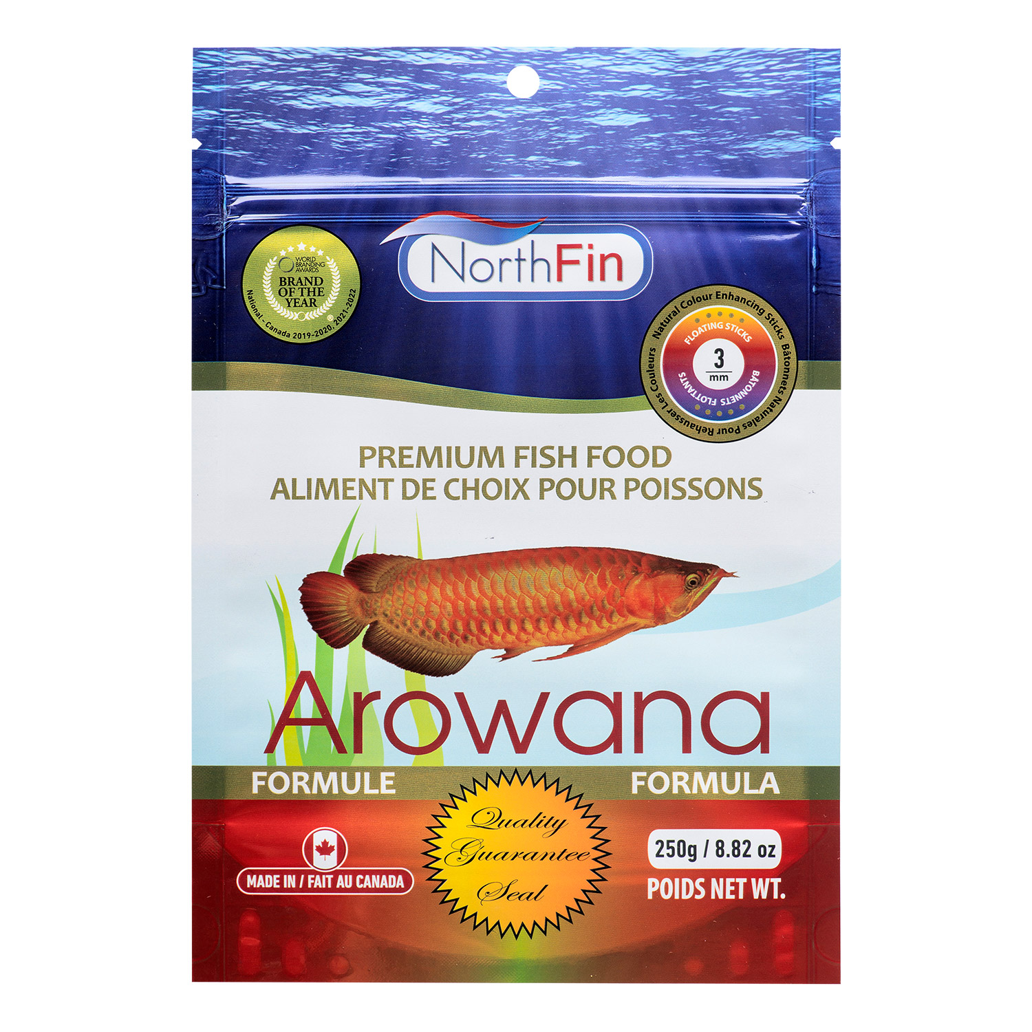 NorthFin Arowana Formula 3mm Floating Sticks