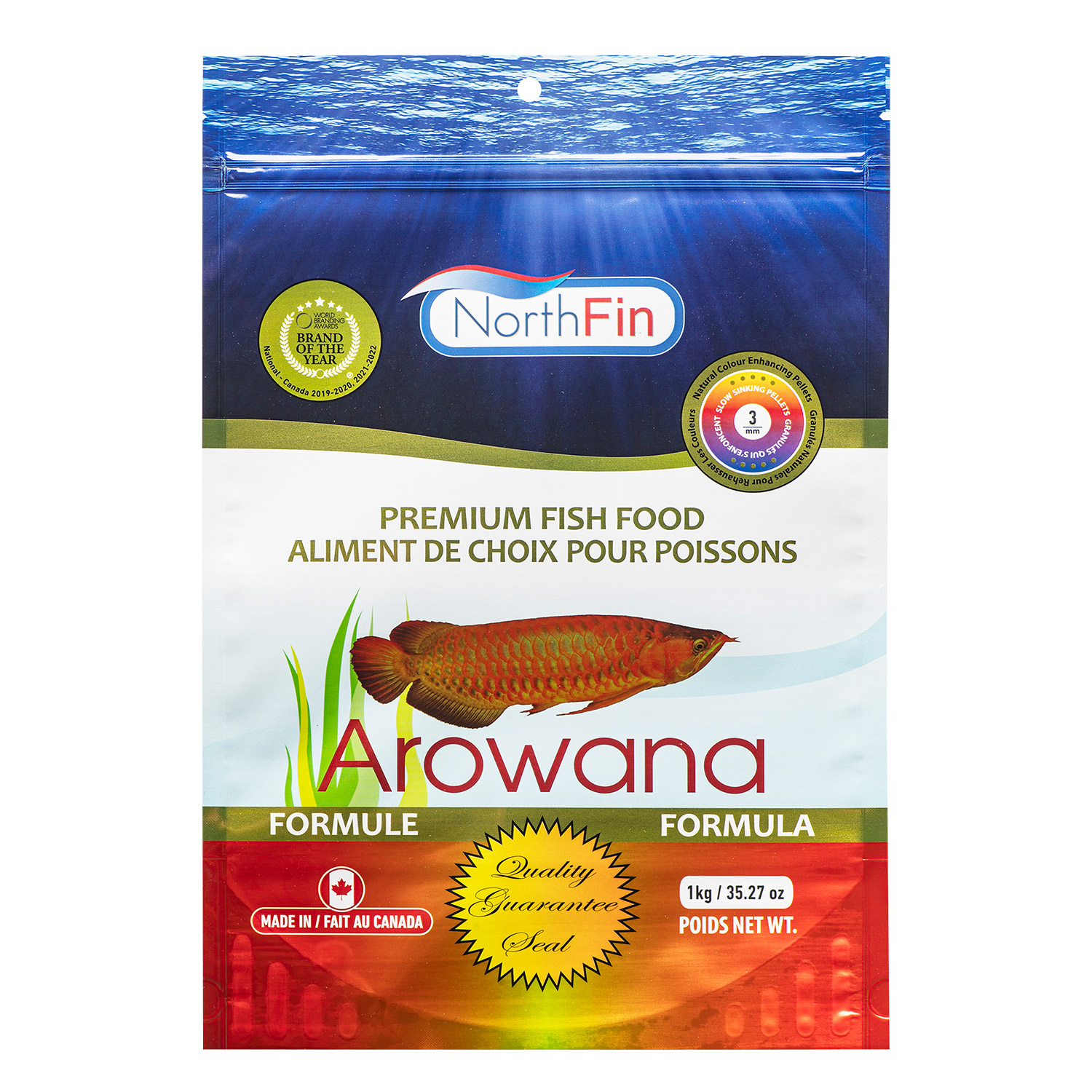 NorthFin Arowana Formula 3mm Floating Sticks