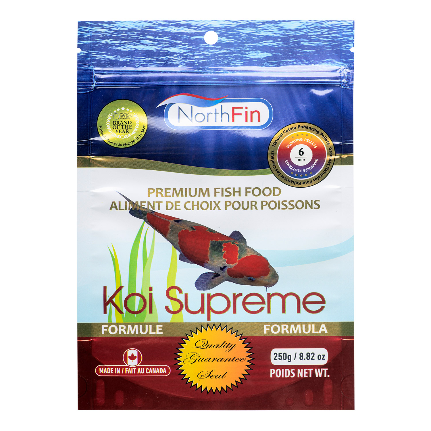 NorthFin Koi Supreme Formula 6mm Floating Pellets