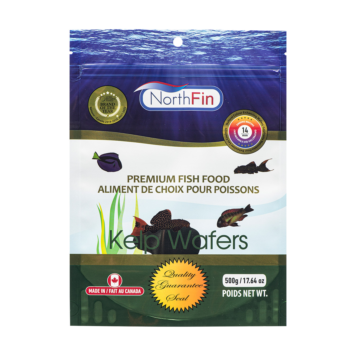 NorthFin Kelp Wafers - 14mm