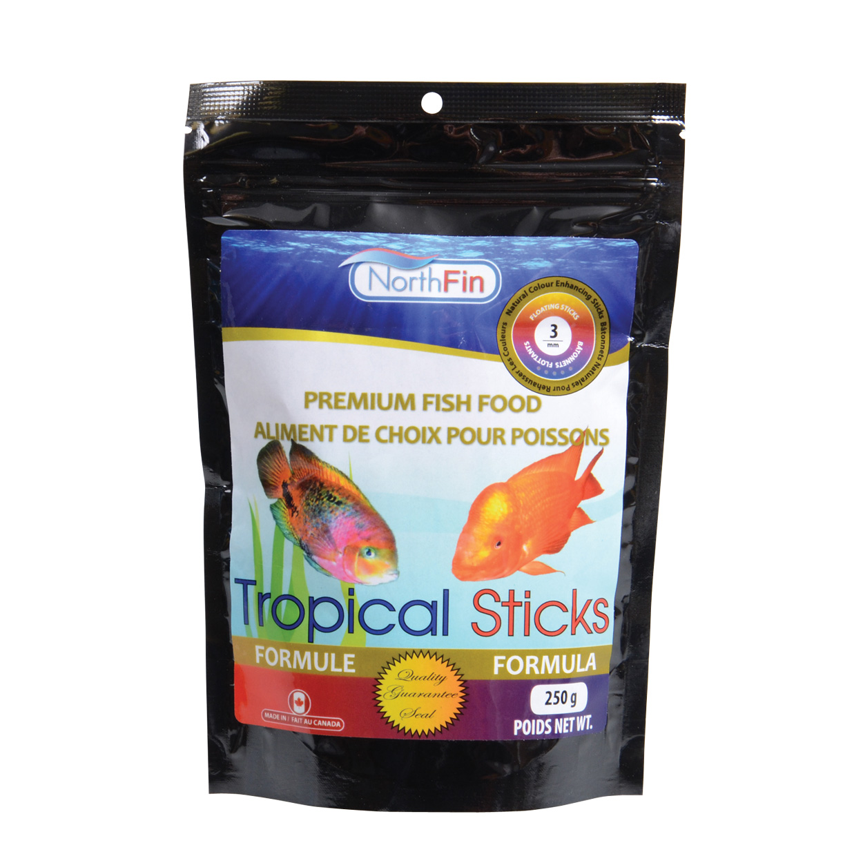 NorthFin Tropical Sticks 3mm Floating Pellets